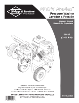 Briggs & Stratton Pressure Washer 01937 Manual de usuario