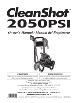 Briggs & Stratton CleanShot 020244-0 Manual de usuario