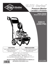 Briggs & Stratton Pressure Washer 20215 Manual de usuario