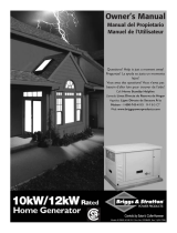Briggs & Stratton Portable Generator 01815-0 Manual de usuario