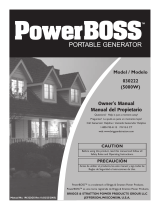 Briggs & Stratton PowerBoss 030222 Manual de usuario