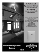 Briggs & Stratton Power Supply 071013 Manual de usuario