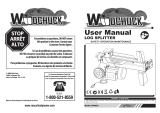 McCulloch Log Splitter FB4052 Manual de usuario