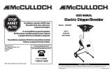 McCulloch MCS2003 Manual de usuario