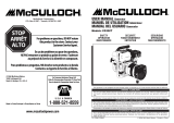 McCulloch FG300T Manual de usuario