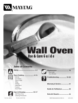 Amana Wall Oven Manual de usuario
