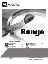 Maytag Range AES5730BAB Manual de usuario