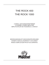 Magnat Audio Stereo Amplifier 400 / 1000 Manual de usuario