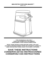 Nostalgia Electrics Clothes Dryer RHP-310 Manual de usuario