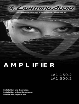 Lightning AudioStereo Amplifier LA1.150.2