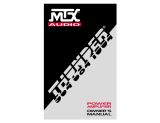 MTX Thunder 1004 Manual de usuario