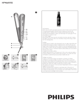 Philips Styling Iron HP4669/05 Manual de usuario