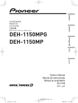 Pioneer Car Stereo System DEH-1150MP Manual de usuario