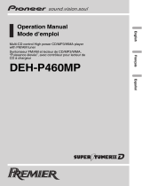 Pioneer MP3 Player DEH-P460MP Manual de usuario