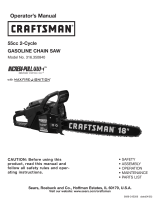 Sears Chainsaw 316.35084 Manual de usuario
