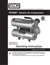 Senco Air Compressor PC0967 Manual de usuario