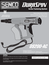 Senco Power Screwdriver DS200-AC Manual de usuario