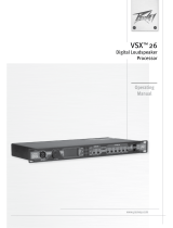 Peavey VSX26 Manual de usuario