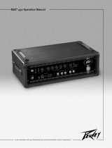 Peavey Stereo Amplifier 450 Manual de usuario