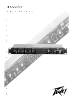Peavey Stereo Amplifier Bass Preamplifier Manual de usuario