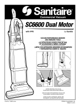Eureka Vacuum Cleaner SC6600 Manual de usuario