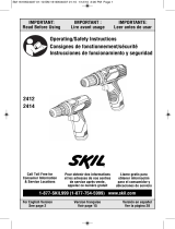 Skil Cordless Drill 2414 Manual de usuario