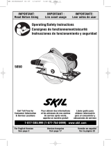 Skil Saw 5850 Manual de usuario