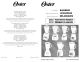 Oster Blender Manual de usuario