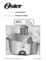 Oster 003157-000-000 Manual de usuario