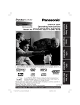 Panasonic DVD VCR Combo PV-D4732S Manual de usuario