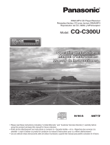Panasonic MP3 Player CQ-C300U Manual de usuario