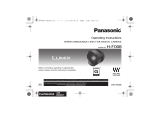 Panasonic Camera Lens H-F008 Manual de usuario