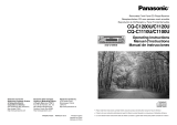 Panasonic Car Stereo System CQ-C1100U Manual de usuario
