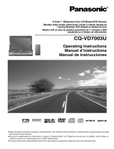 Panasonic Car Video System CQ-VD7003U Manual de usuario