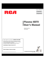 RCA Flat Panel Television 42PA30RQ Manual de usuario