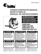 RedMax EBZ7001 Manual de usuario