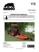 Servis-Rhino Lawn Mower 00781400C Manual de usuario