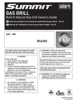 Summit Gas Grill 56580 Manual de usuario