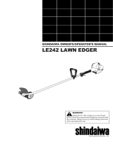Shindaiwa Edger 81645 Manual de usuario