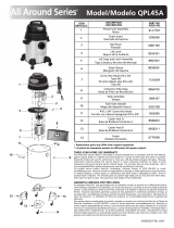 Shop-Vac Vacuum Cleaner QPL45A Manual de usuario