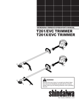 Shindaiwa T261/EVC Manual de usuario