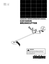 Shindaiwa Brush Cutter 89303 Manual de usuario