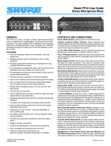 Shure DJ Equipment FP42 Manual de usuario