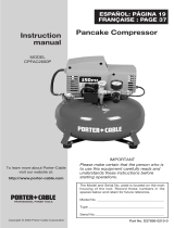 Porter-Cable Air Compressor CPFAC2600P Manual de usuario
