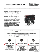 Powermate Portable Generator PC0105000 Manual de usuario