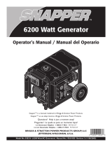 Snapper Portable Generator 30216 Manual de usuario