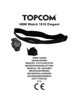 Topcom Heart Rate Monitor 1010 Elelgant Manual de usuario