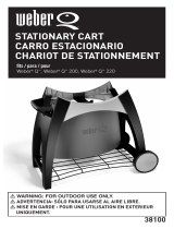 Weber STATIONARY CART Manual de usuario