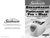 Sunbeam Bread Maker 5891 Manual de usuario