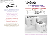 Sunbeam Toaster 3823-099 Manual de usuario
